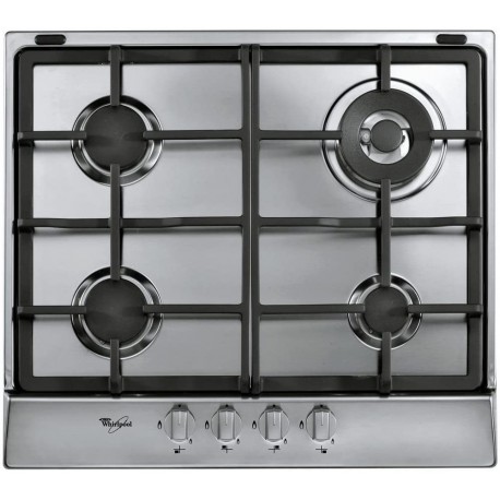 Whirlpool Table de cuisson à gaz 4 Brûleurs (AKR 353/IX) 1