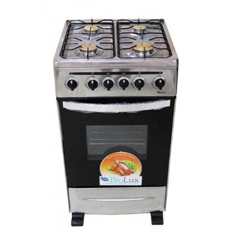 BIOLUX Cuisinière avec tourne broche 4 feux 50CM (5252X-TB) 1