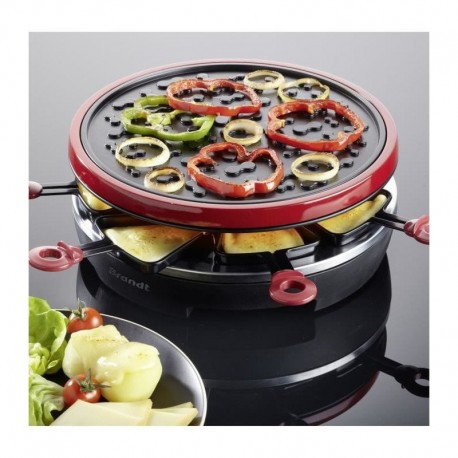 Brandt RACLETTE 8 PERSONNES - 900 WATT (RAC800MG) 2