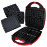 GALAXY NATUREL APPAREIL 4EN1 PANINI-GAUFRE-ZOUZA-MAAMOUL 1200W 689C-1 1