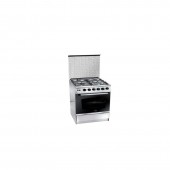 Azur Cuisinière à gaz 4 feux 60cm (AZ6060INX) 1