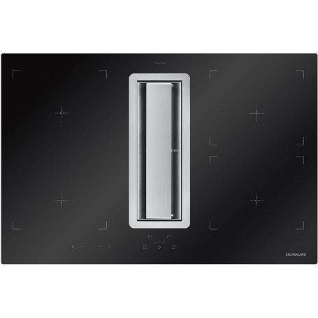 Silverline HOTTE INTéGRéE 40 CM + PLAQUE NOIR INDUCTION 2