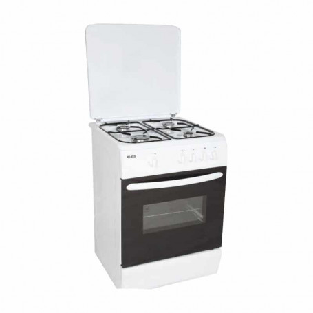 KLASS CUISINIèRE 4 FEUX 60×60 BLANC 1