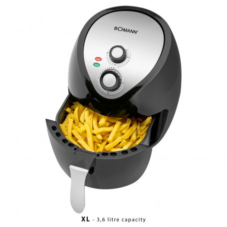 BOMANN FRITEUSE SANS HUILE 1400W NOIR 1