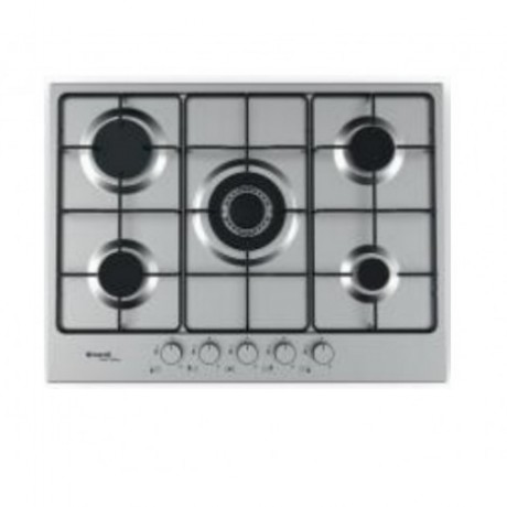 NARDI PLAQUE DE CUISSON ENCASTRABLE VH55AVX.T001 5 FEUX 70 CM INOX 1