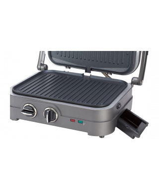 Cuisinart GRIL VIANDE 3-EN-1 - 1600W - EXTRA LARGE 30*24,5CM - INOX 2