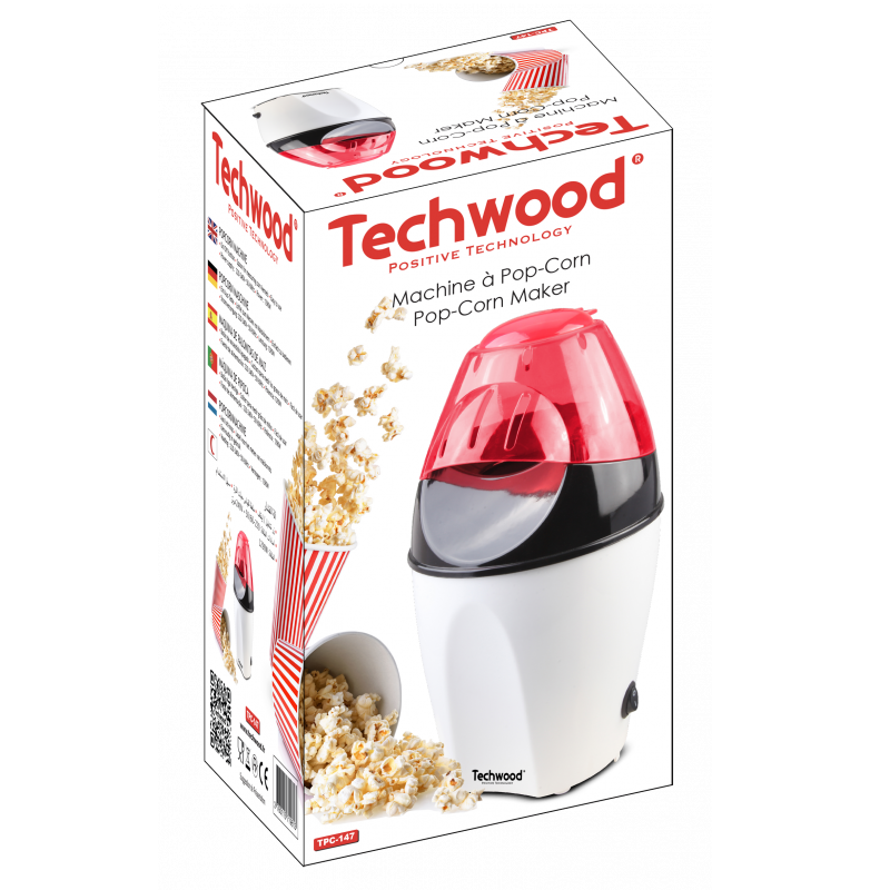 Techwood MACHINE à POP CORN TPC-147 2