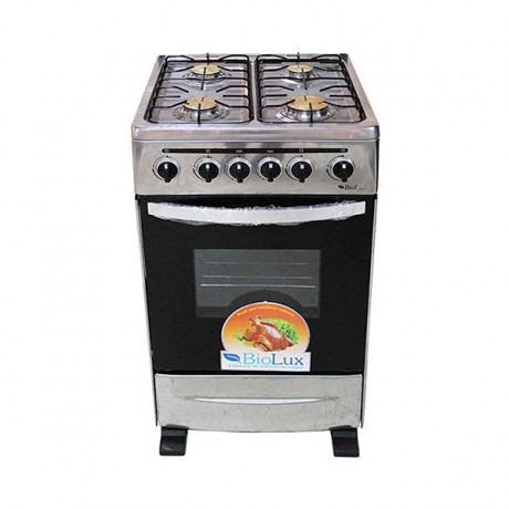 BIOLUX CUISINIèRE 4FEUX 5005X INOX 1