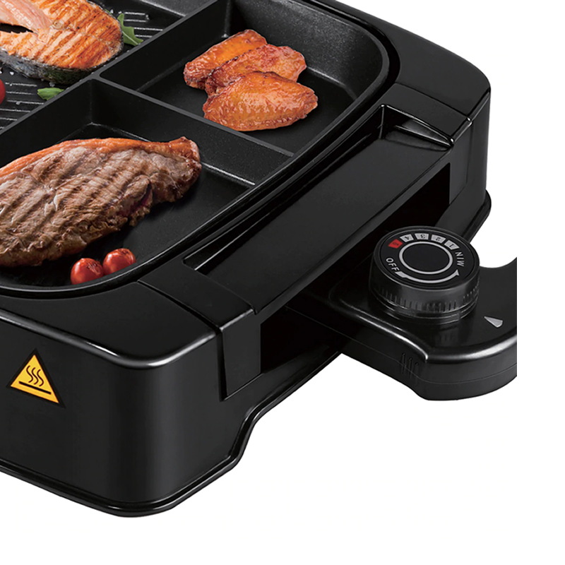 Sonifer SF-6074, BARBECUE éLECTRIQUE MULTI-PORTIONS 1500 WATTS ANTIADHéSIF 2