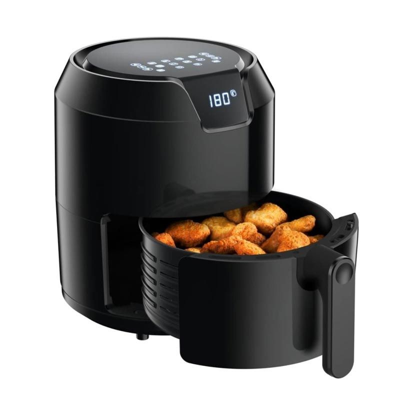 Moulinex FRITEUSE SANS HUILE EASY FRY DELUXE 1500 WATTS - NOIR (EZ4018) 3