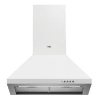 BEKO HOTTE PYRAMIDALE CWB6441WN 60CM - BLANC 1