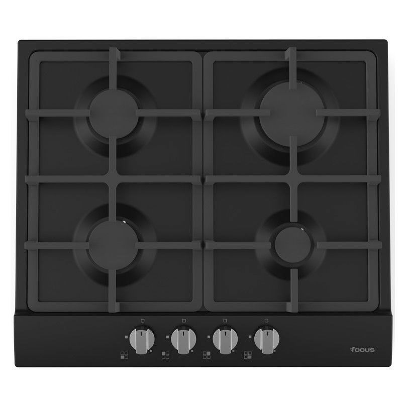 FOCUS PLAQUE DE CUISSON F408B 4 FEUX 60 CM  2