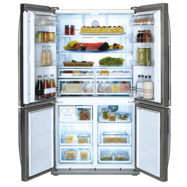 BEKO Réfrigérateur américain 610L Silver 2
