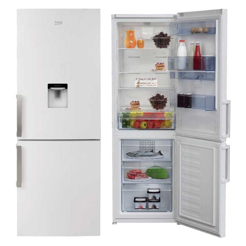BEKO Réfrigérateur Combiné RCNA365K21DW 365L No Frost 1
