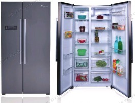 MONTBLANC Réfrigérateur Side by side RSH550 520L No Frost Afficheur Inox 1