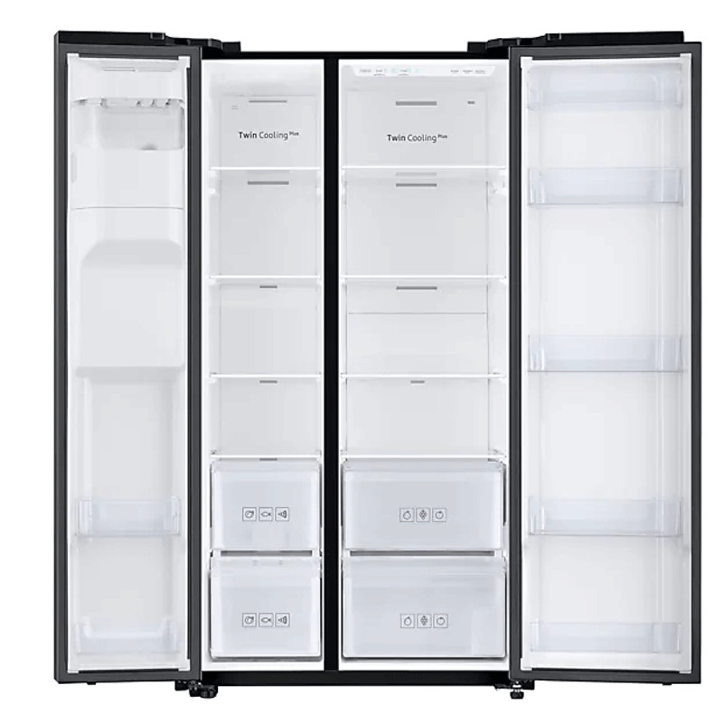 SAMSUNG RéFRIGéRATEUR SIDE BY SIDE 617 LITRES NOFROST - GRIS (RS68N8220B1) 3