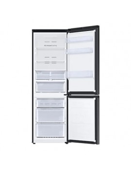 SAMSUNG RéFRIGéRATEUR COMBINé 2 PORTES NOFROST 340L NOIR [RB34T673EBN] + AFFICHEUR 2