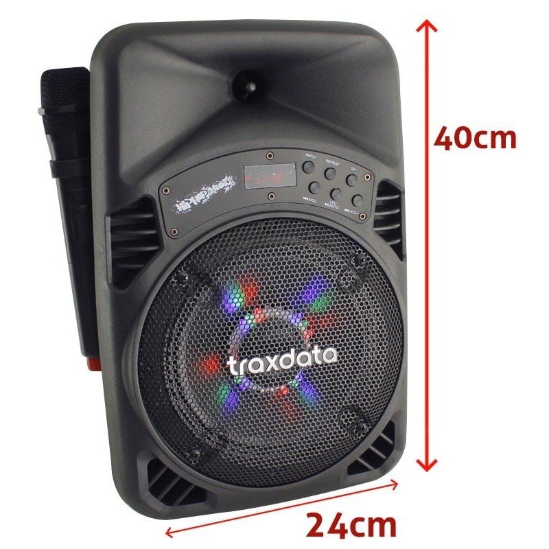 Traxdata MINI HAUT-PARLEUR MOBILE AVEC BLUETOOTH ET MICRO SANS FIL TRX-B08 3