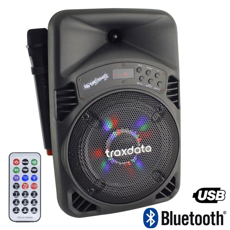 Traxdata MINI HAUT-PARLEUR MOBILE AVEC BLUETOOTH ET MICRO SANS FIL TRX-B08 2