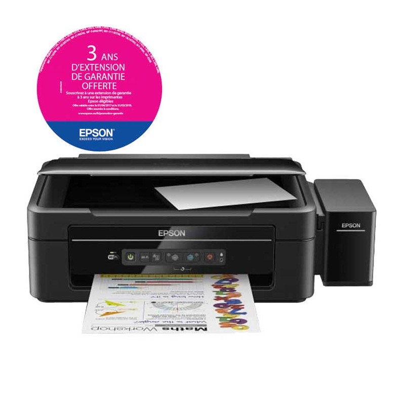 EPSON Imprimante Multifonction L386 Couleur - Wifi (C11CF44402)  1