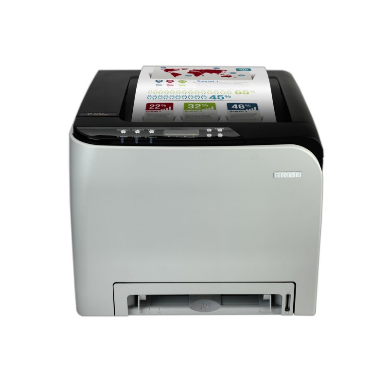 RICOH  IMPRIMANTE LASER COULEUR (USB 2.0/ETHERNET/WI-FI B/G/N) SP C250DN 1