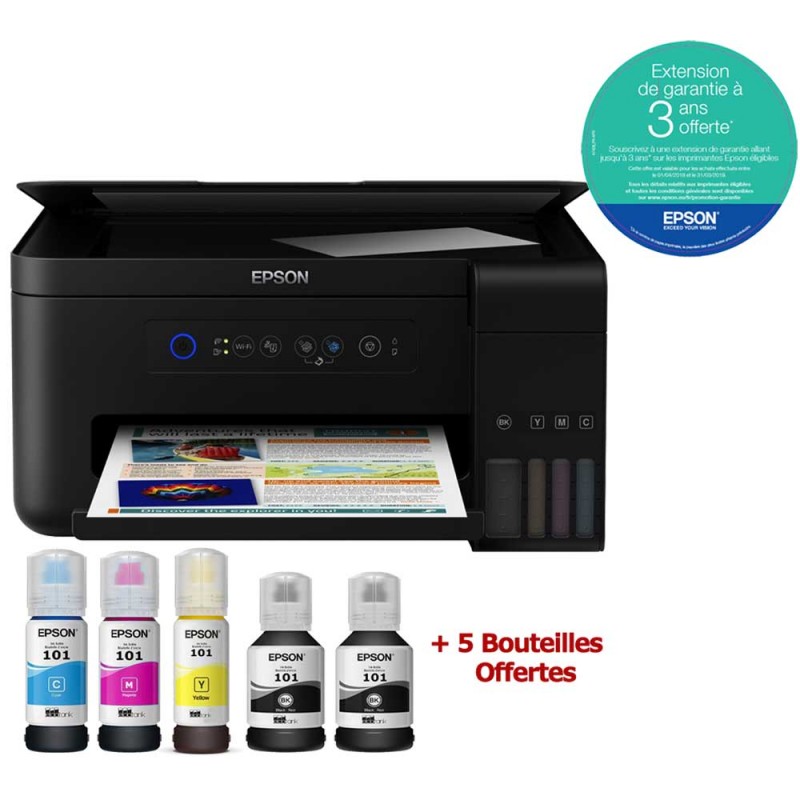 EPSON IMPRIMANTE JET D'ENCRE à RéSERVOIR INTéGRé ECOTANK ITS L4150 3EN1 COULEUR WIFI - C11CG25402 1