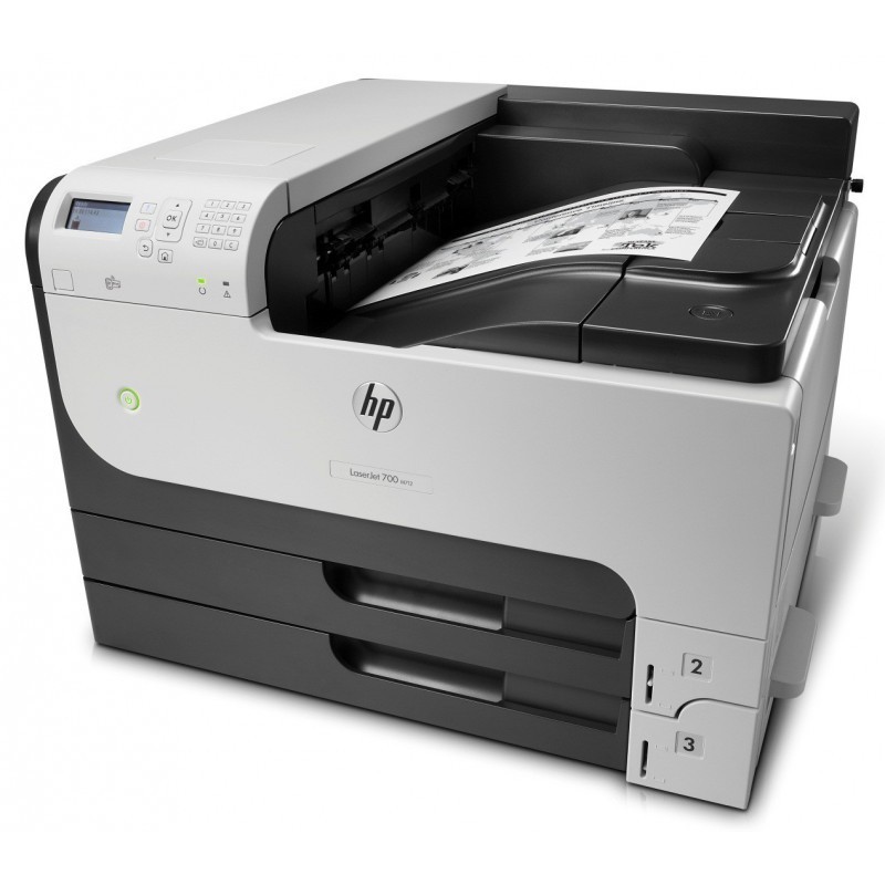 HP IMPRIMANTE LASER NOIR ET BLANC LASERJET M712DN A3 1