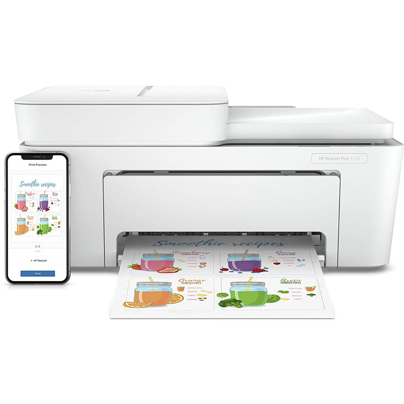 HP IMPRIMANTE 4EN1 JET D'ENCRE DESKJET 4120 COULEUR WIFI (3XV14B) 3