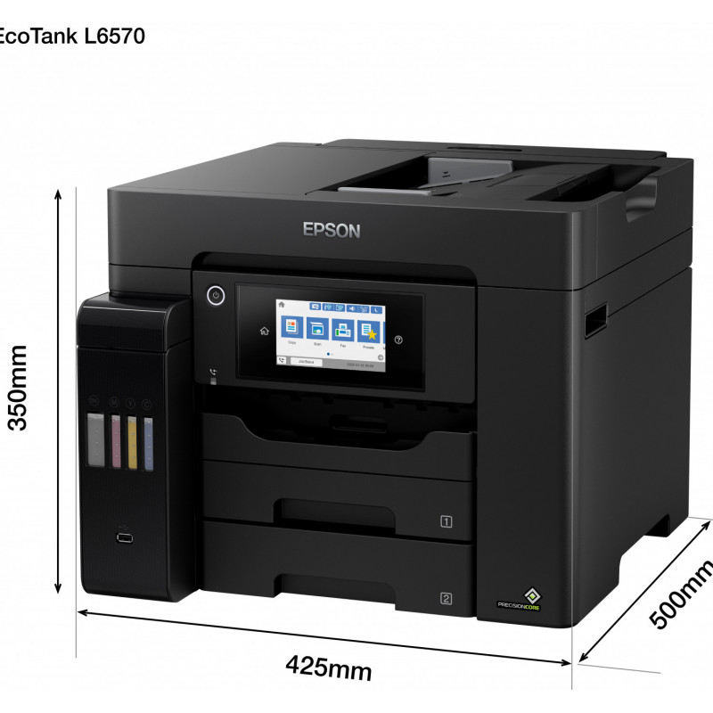 EPSON IMPRIMANTE à RéSERVOIR INTéGRé 4EN1 COULEUR ECOTANK L6570 / WIFI 2