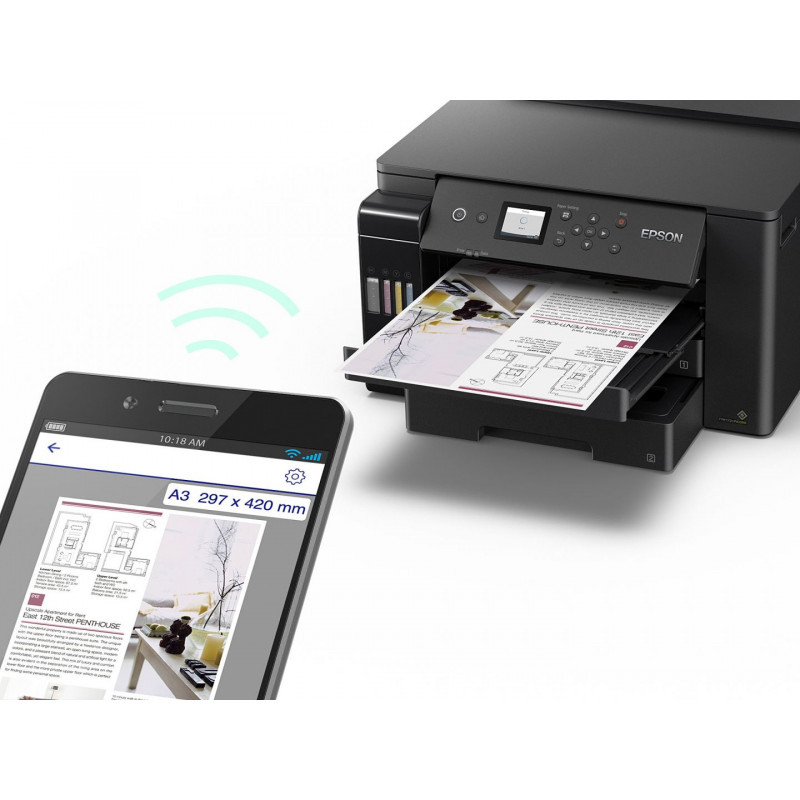 EPSON IMPRIMANTE A RESERVOIR INTEGRE MULTIFONCTIONS 3 EN 1 ECOTANK L11160 / A3+ / WIFI 2