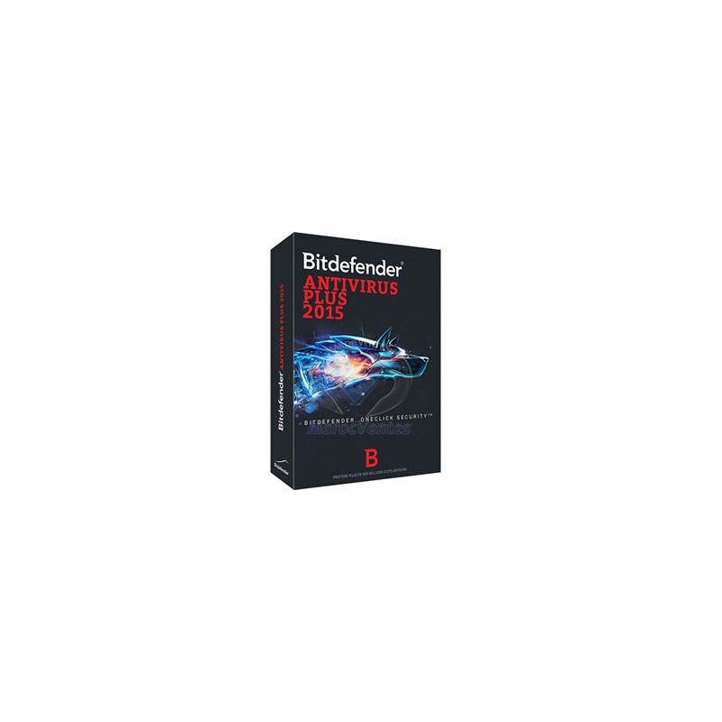 BITDEFENDER AntiVirus 2015 / 3 Postes 1 an 1