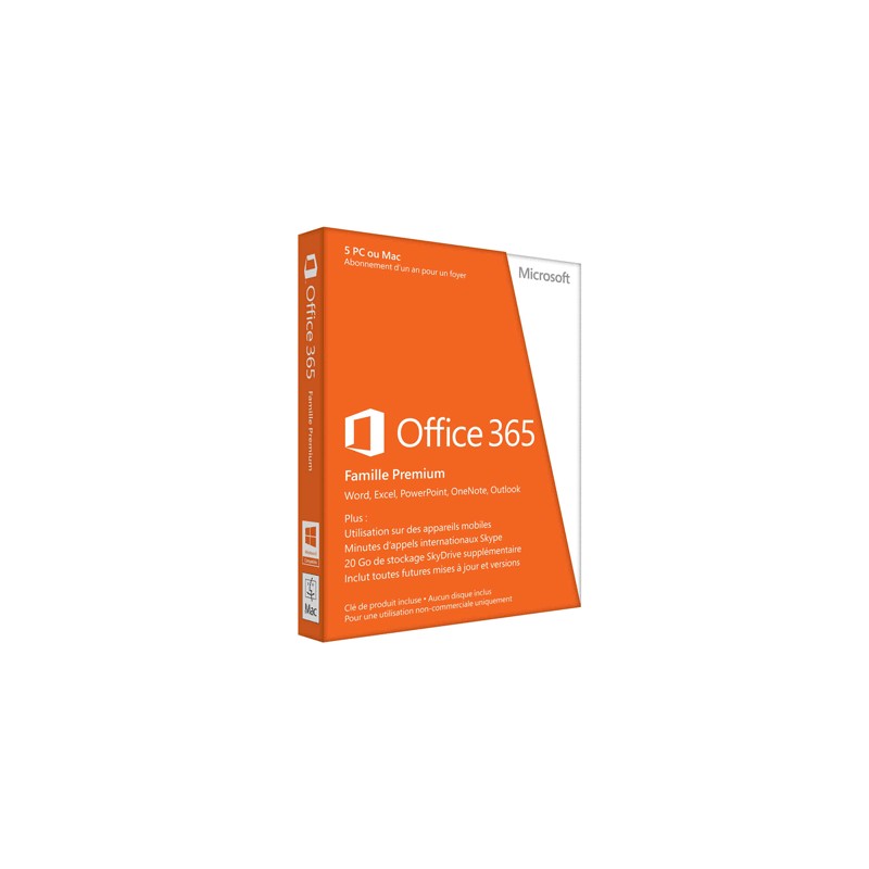 MICROSOFT Office 365 Famille Premium 5 PC 1