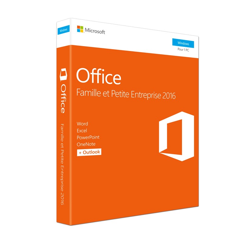 MICROSOFT Office Home & Business 2016 Français - Windows 32/64 bits 1