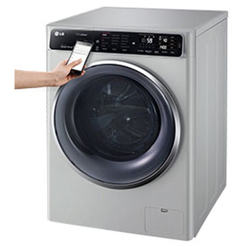 LG Machine à laver Automatique FH4U1JBHK6N 6 Motion 10.5kg - Silver 2