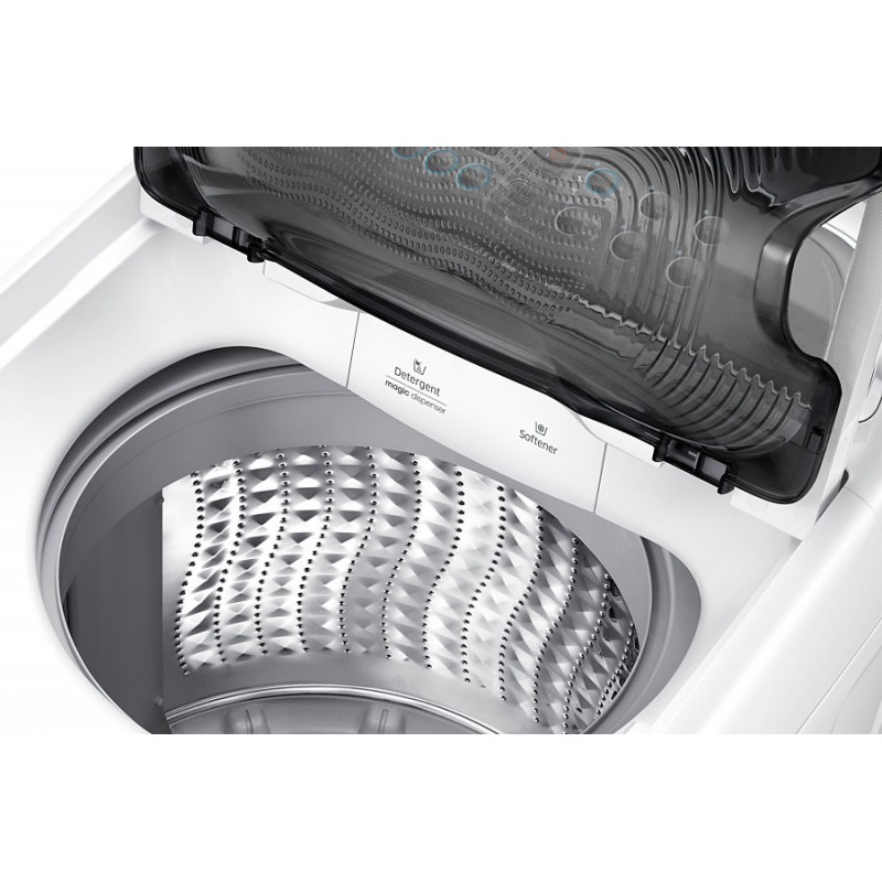 SAMSUNG Machine à laver WA13J5730SW Top Dual wash 13kg BLANC 2