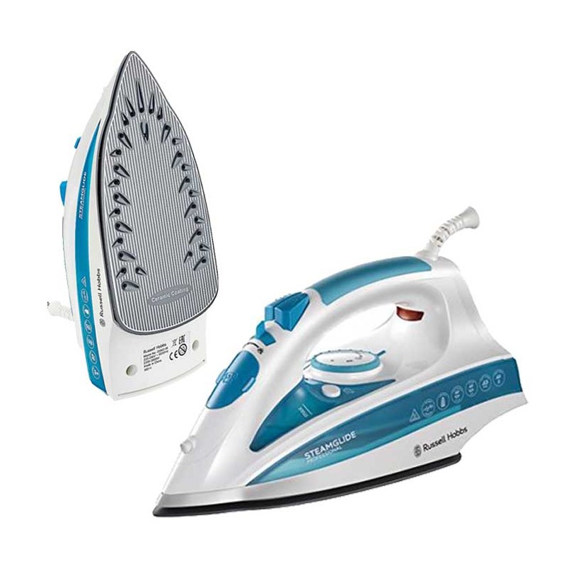 RUSSELL HOBBS Fer à Repaser  Steamglide Pro 2600W - 20562-56 1
