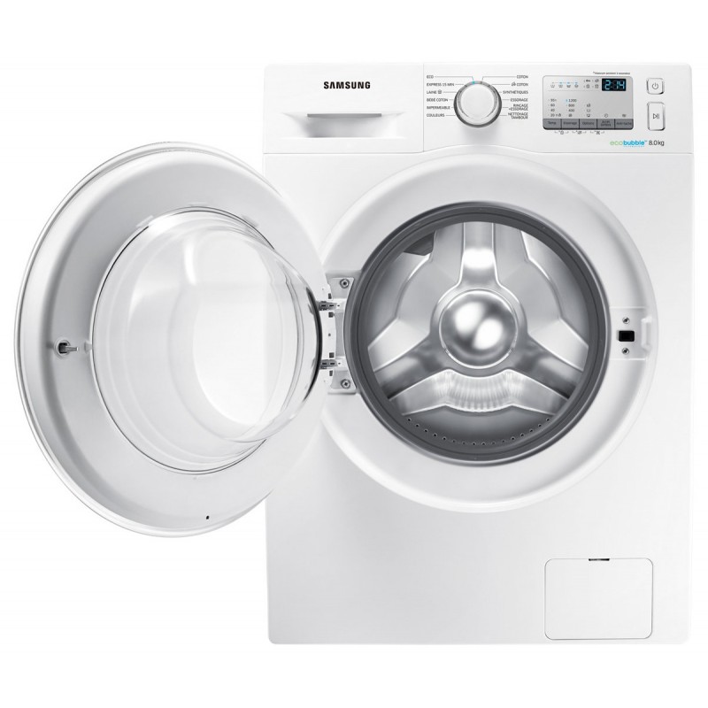 SAMSUNG Machine à Laver Eco Bubble WW80J4263IW 8Kg Blanc 2