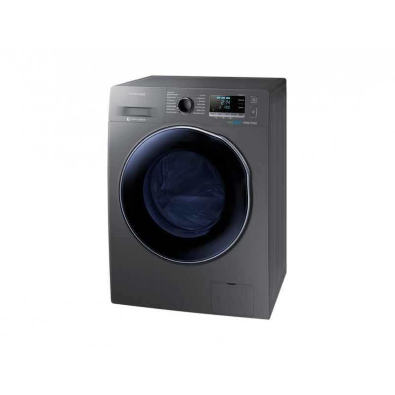 SAMSUNG Machine Lavante Séchante 9kg 6kg 1400TR EcoBuble WD90J6410AX