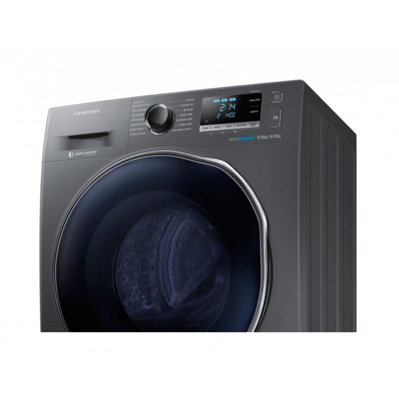 SAMSUNG Machine Lavante Séchante 9kg 6kg 1400TR EcoBuble WD90J6410AX 3