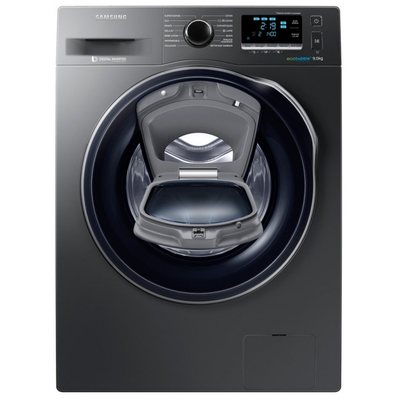 SAMSUNG Machine à laver Frontale Add Wash 9Kg Inox WW90K6410QX 2