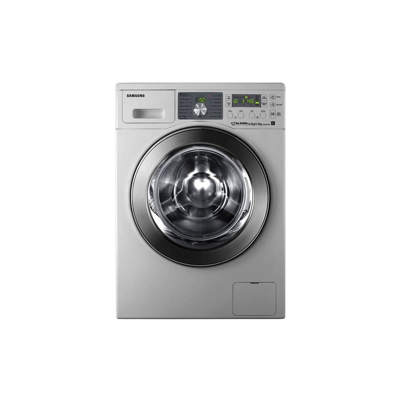 SAMSUNG Machine à laver Automatique Eco Bubble, 8Kg Silver - WD0804S8E 1