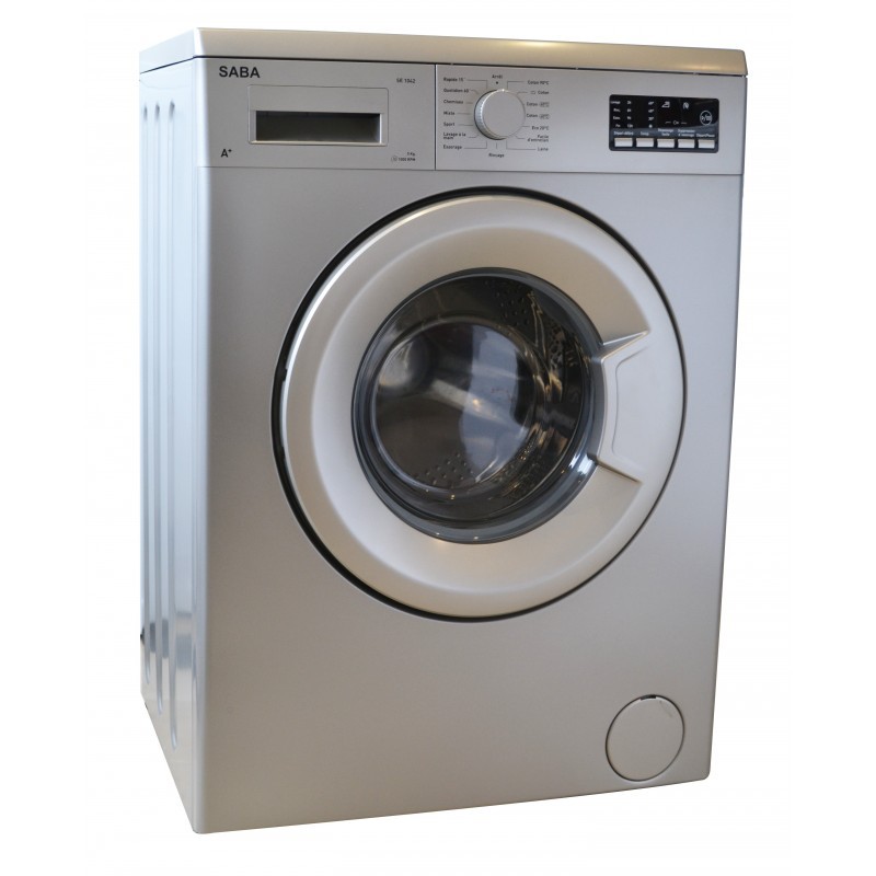SABA LAVE LINGE SE1054 8KG 1000TR Silver 1
