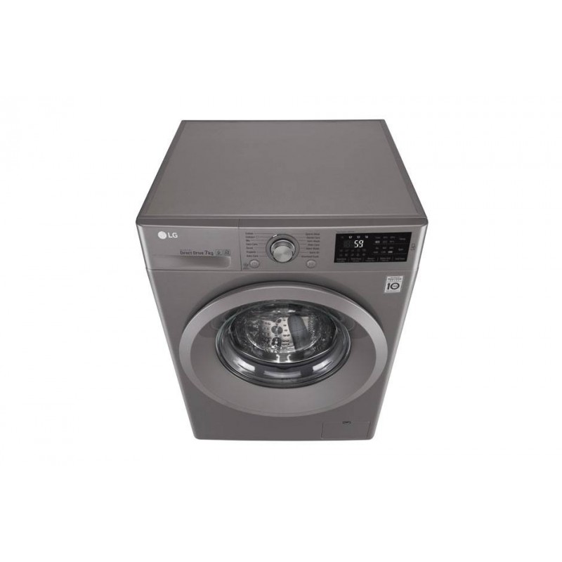 LG Machine à Laver Direct Drive Six Motion 7 kg luxury FH496QDG24 silver  3