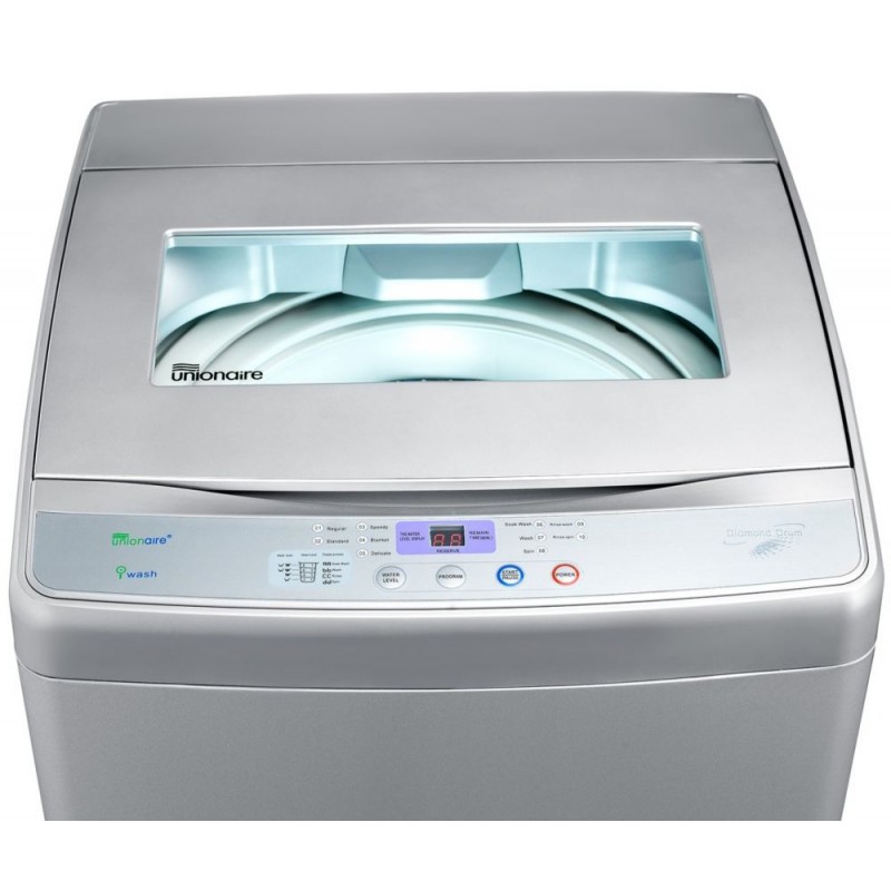 Unionaire MACHINE à LAVER UW080TPL-QGR TOP LOAD 8 KG / SILVER 3