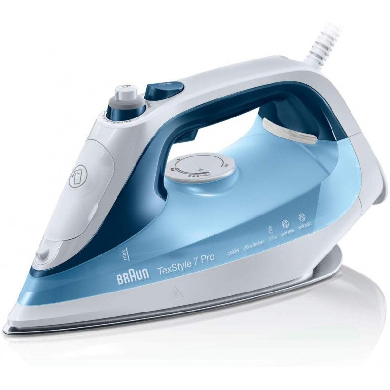 BRAUN FER à REPASSER TEXSTYLE 7 PRO SI7062BL 2600W