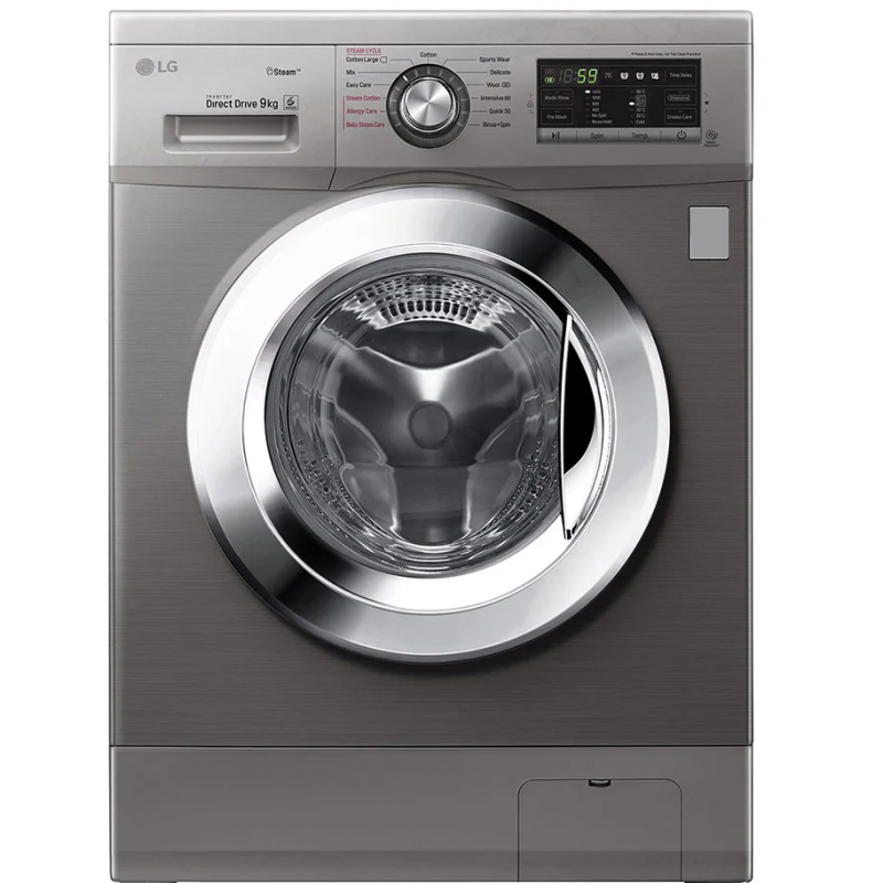 LG MACHINE À LAVER LAVANTE SéCHANTE AUTOMATIQUE 9 KG / SILVER 1