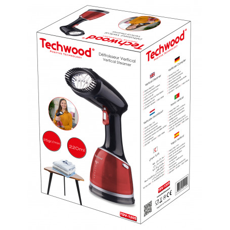 Techwood DéFROISSEUR VERTICAL 1700W 2