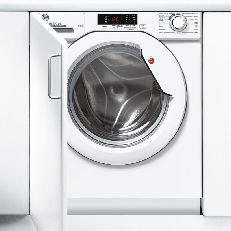 Hoover LAVE LINGE FRONTALE 9 KG ENCASTRABLE BLANC (HBWS49D2) 1