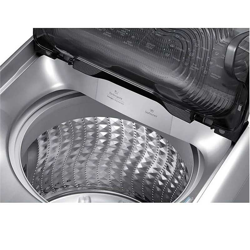 SAMSUNG LAVE LINGE TOP DUAL WASH 12 KG SILVER (WA12J5730SSULO) 3