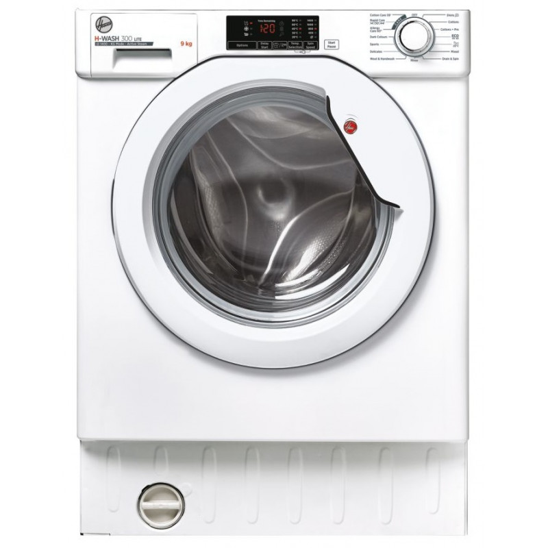 Hoover LAVE LINGE ENCASTRABLE 9KG H-WASH 300 LITE/ BLANC